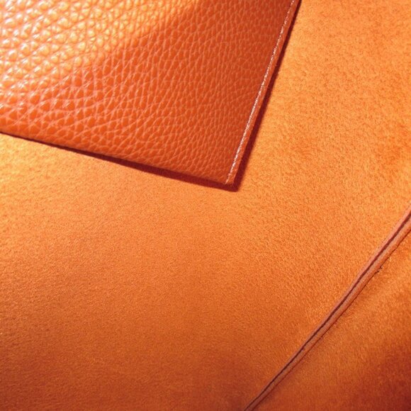 VINCE CAMUTO VEGAN LEATHER HANDBAG LARGE TWO HANDLE TOTE - Picture 6 of 9